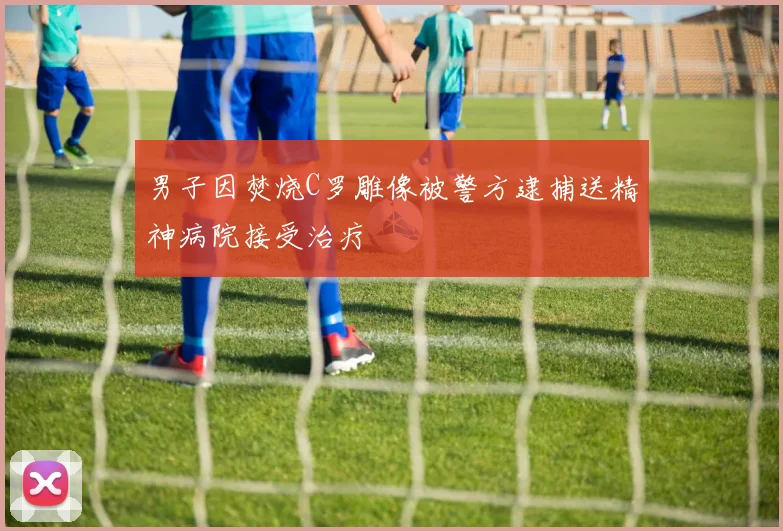 男子因焚烧C罗雕像被警方逮捕送精神病院接受治疗