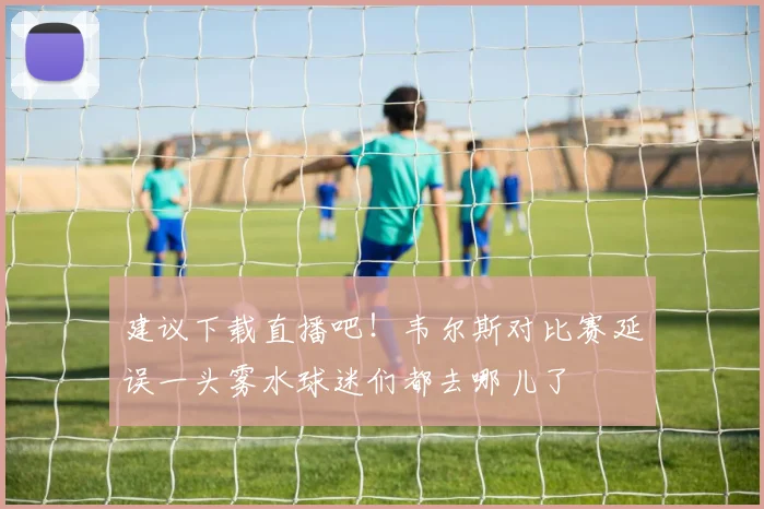 建议下载直播吧！韦尔斯对比赛延误一头雾水球迷们都去哪儿了